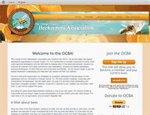 Tablet Screenshot of ocbeekeepers.org